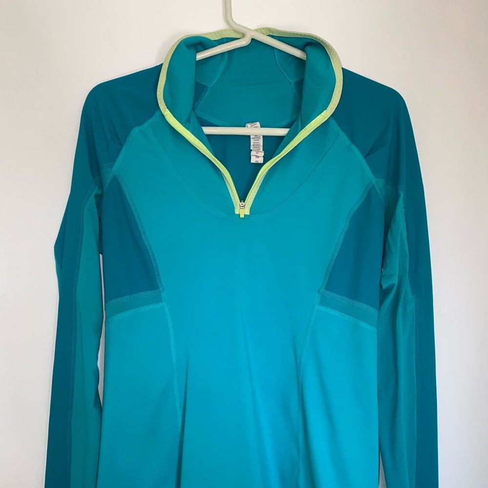 Lululemon Pullover Quarter Zip Jacket - green